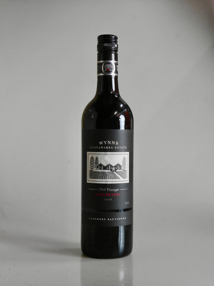 Wynns Coonawarra Estate black label Cabernet Sauvignon 2008