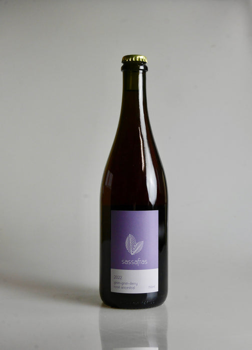 Sassafras Ginin-Ginin-Derry rosé ancestral 2022