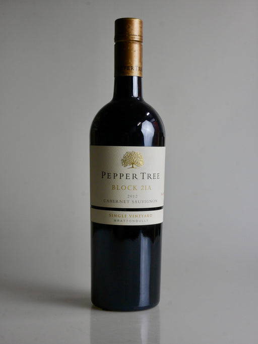 Pepper Tree Wines Block 21A Cabernet Sauvignon 2012