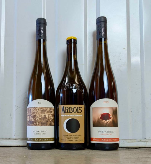 Renaud Bruyère and Adeline Houillon Arbois Blanc Savagnin Les Nouvelles 2018 Mixed 3 Pack - Moreish Wines