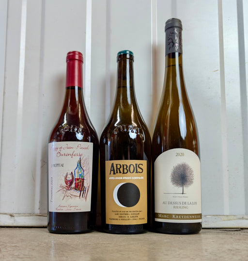 Renaud Bruyère and Adeline Houillon Arbois Blanc Chardonnay/Savagnin Les Tourillons 2020 Mixed 3 Pack #2