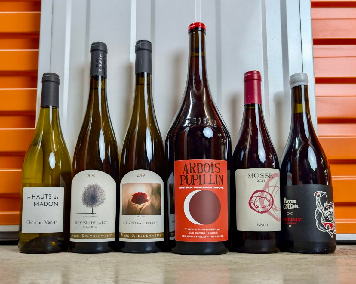 Renaud Bruyère and Adeline Houillon Arbois-Pupillin Ploussard En Aspis 2021 Magnum (1.5L) Mixed 6 Pack - Moreish Wines