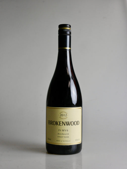 Brokenwood 'IV-MV6' Beechworth Pinot Noir 2012 (Indigo Vineyard)
