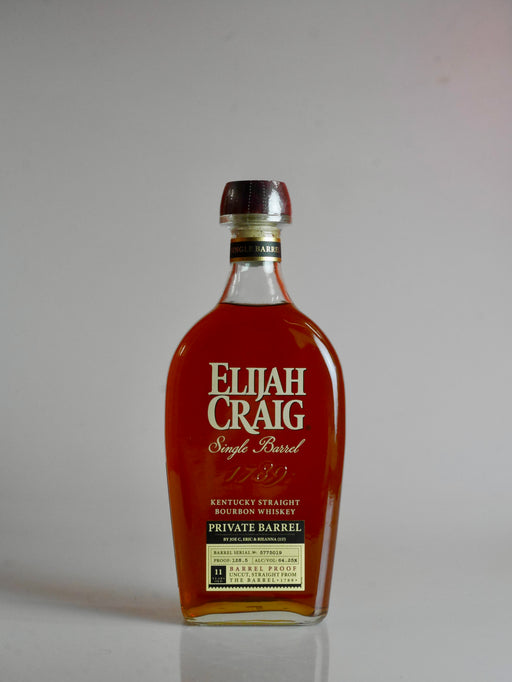 Elijah Craig barrel proof, Kentucky straight bourbon whiskey, Single Barrel, - Joe.C pick (64.25%) - Moreish Wines