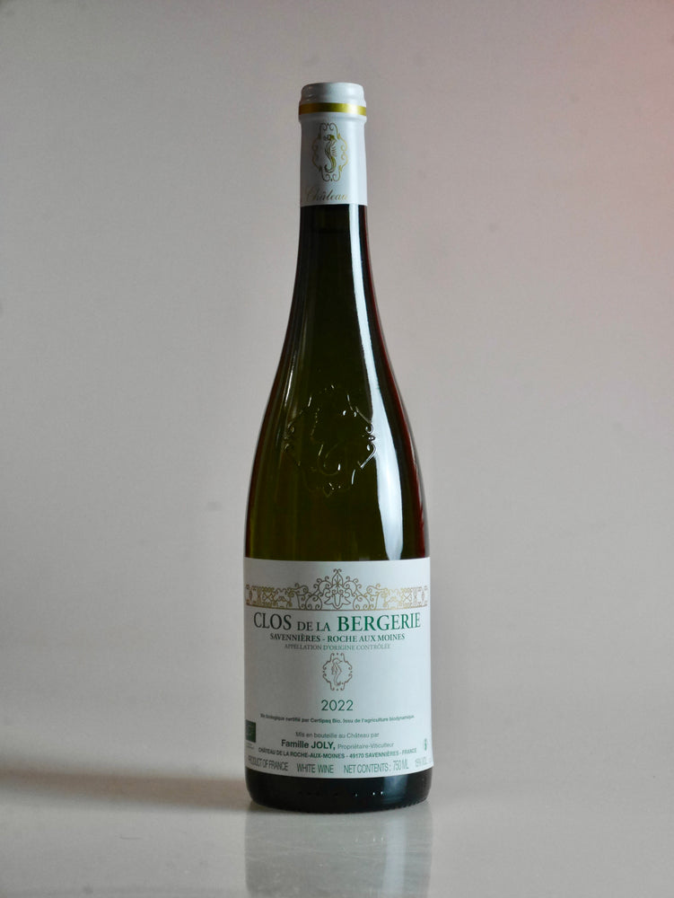 Famille Joly - Clos de la Bergerie 2022 - AOC Savennières - Roche Aud Moines - Moreish Wines