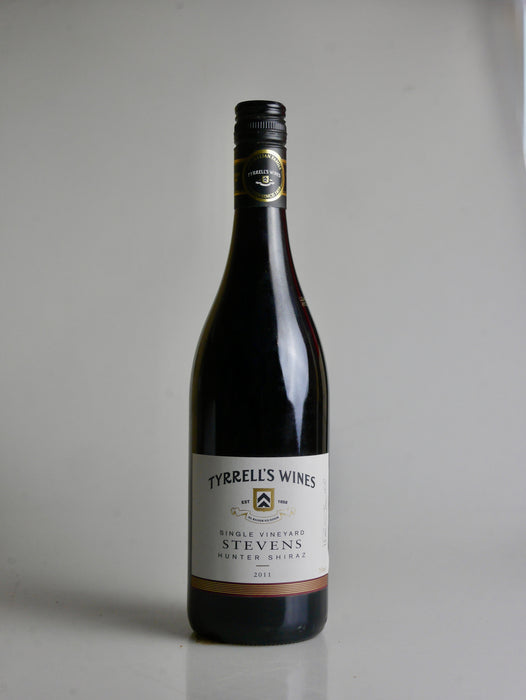 Tyrrell's Single Vineyard Stevens Shiraz 2011