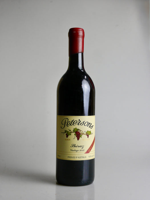 Petersons Shiraz 'Michael's Selection' Eden Valley 2012