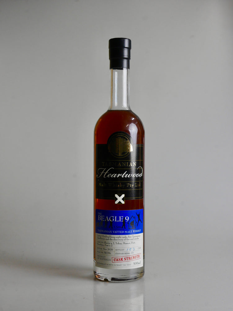 Heartwood 'The Beagle 9' Cask Strength Tasmanian Vatted Malt Whisky