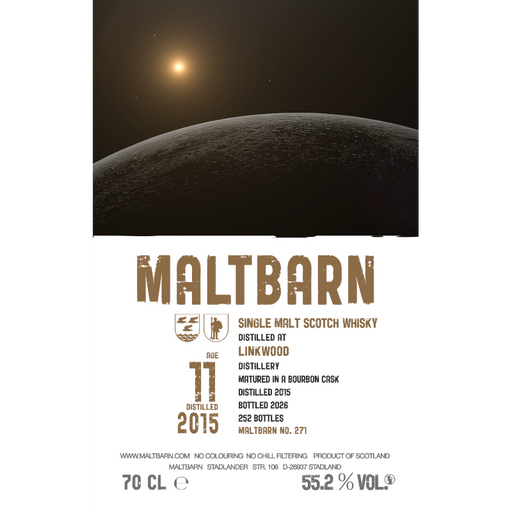 Maltbarn, Linkwood 11YO Bourbon cask 55.2% (Pre-order)