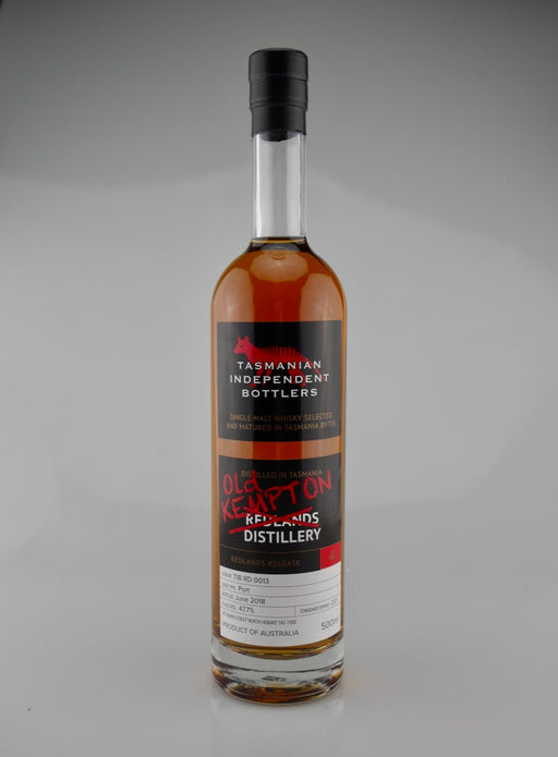 Tasmanian Independent Bottlers TIB RD 0013 Port Cask Single Malt Whisky - Moreish Wines