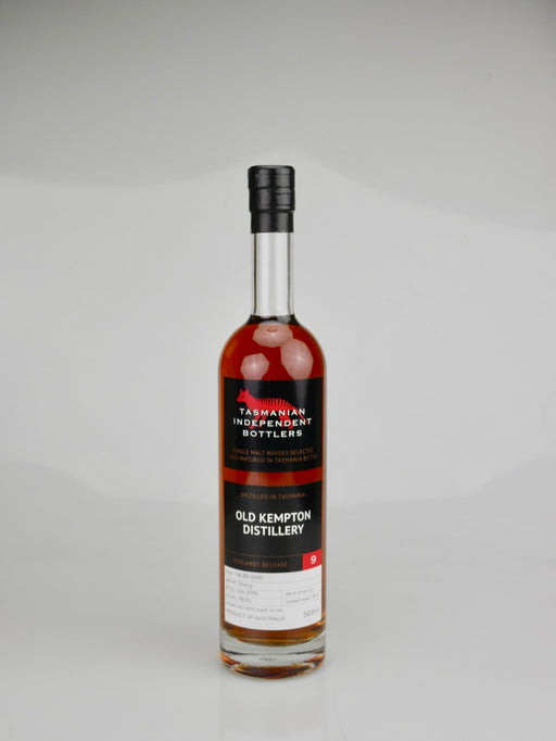 Tasmanian Independent Bottlers TIB RD 0010 Sherry Cask Single Malt Whisky - Moreish Wines