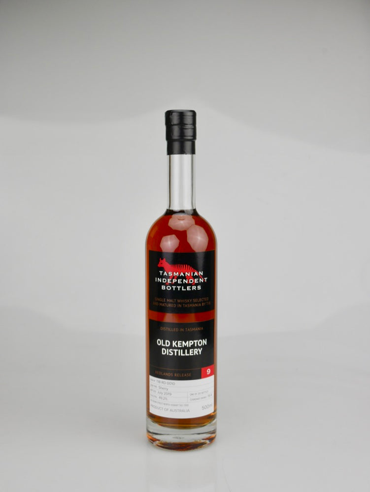 Tasmanian Independent Bottlers TIB RD 0010 Sherry Cask Single Malt Whisky - Moreish Wines